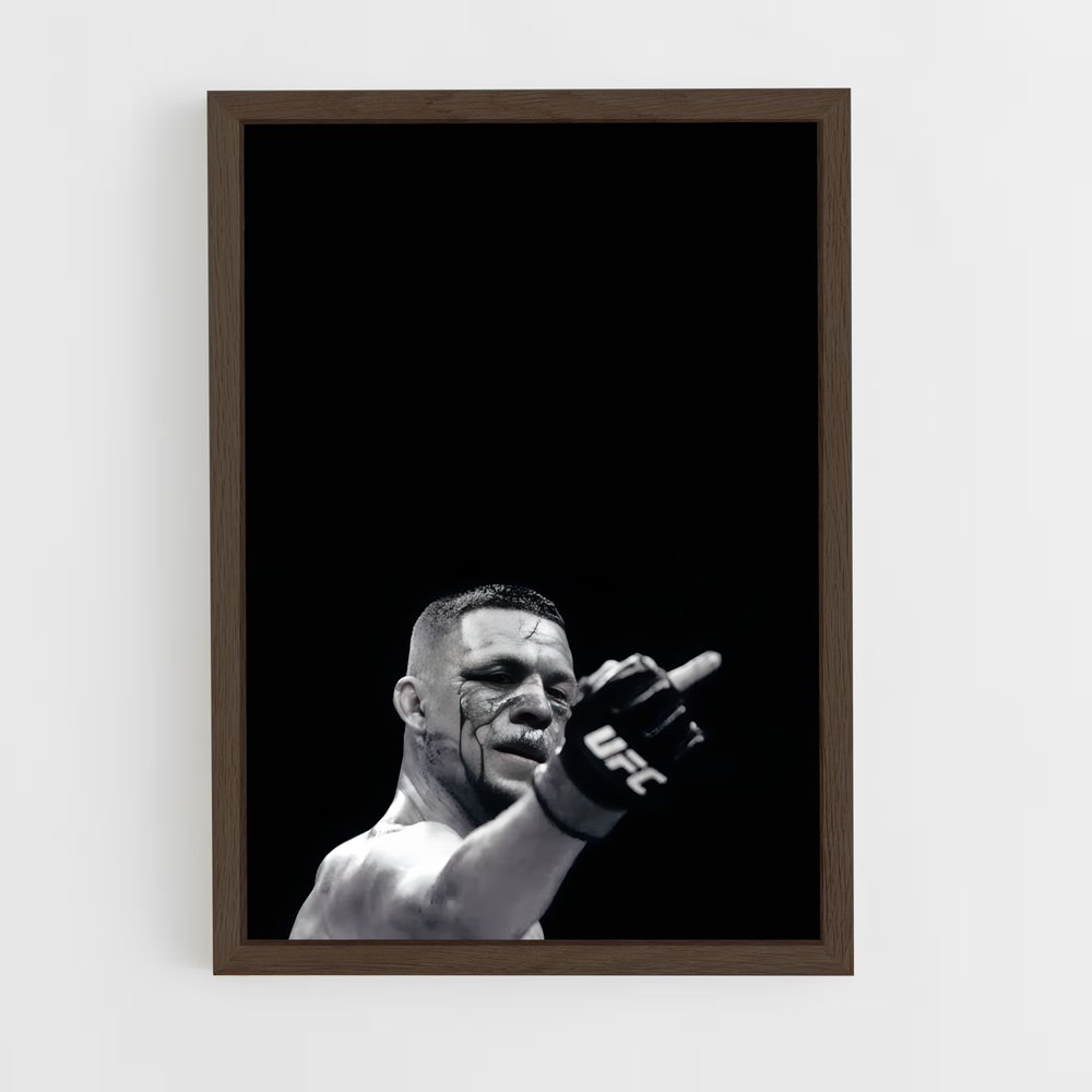 Poster Mic Drop Diaz – affiche MMA (vue 5)
